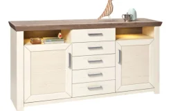 set one by Musterring Sideboard YORK 55 Weiß