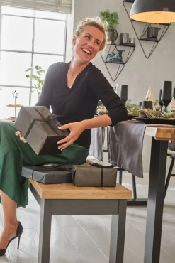 set one by Musterring Sitzbank YORK 61 anthrazit /Eiche Artisan