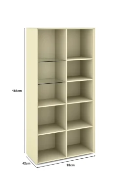 set one by Musterring Vitrine RENO 92x185 cm kaschmir