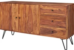 Sideboard 145 x 75 cm braun