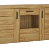 QUARTIER Sideboard CORTINA 156,8 x 86 cm Eiche braun