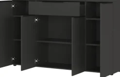 Sideboard LORENZ 161x101x40 cm graphit