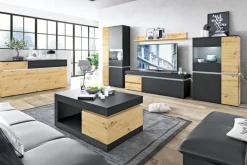 QUARTIER Sideboard LUCI 180,5 x 90 cm Eiche grau