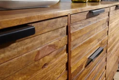 Sideboard NISHAN 160 x 88 cm braun