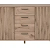 QUARTIER Sideboard WELLINGTON 126,5 x 85 cm Schwedeneiche
