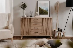 QUARTIER Sideboard WELLINGTON 126,5 x 85 cm Schwedeneiche