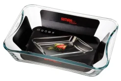 SIMAX exclusive Auflaufform/ Brat-und Backschale 3500 ml klarglas