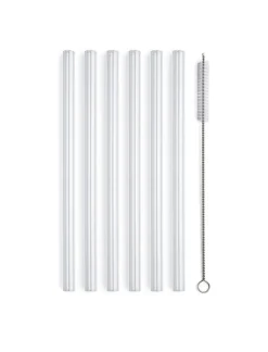 SIMAX exclusive Glastrinkhalm EXKLUSIV gerade 7-teilig 15 cm