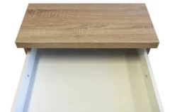 QUARTIER Singleküche JACK Weiß/Eiche Sonoma NB ca.150 cm