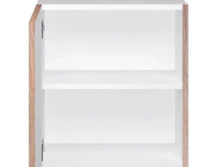 QUARTIER Singleküche JACK Weiß/Eiche Sonoma NB ca.150 cm