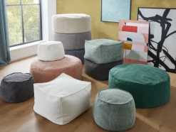 Sitzsack LINDA anthrazit/ grau