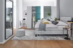 QUARTIER Sitzsack-Hocker KAYLA 41 x 60 cm hellgrau