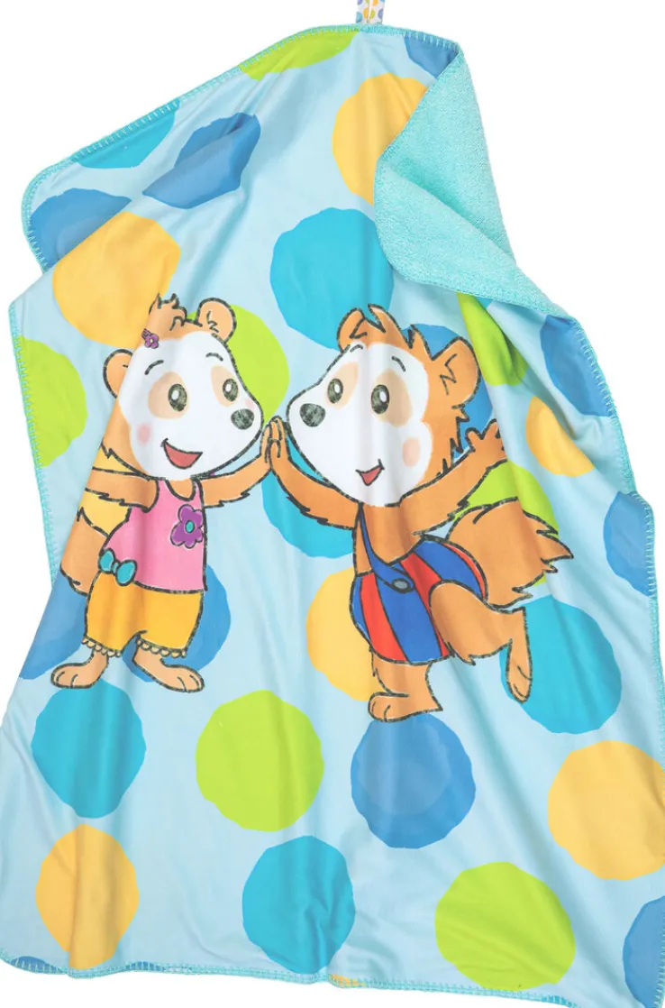 Smithy by Dagmar Nelk Smithy Kinderdecke BOBO SIEBENSCHLÄFER 75 x 90 cm blau