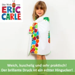 Smithy by Dagmar Nelk Smithy Kinderdecke RAUPE NIMMERSATT 75 x 90 cm weiß