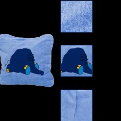 Smithy by Dagmar Nelk Smithy Kissenhülle ELEFANT 40 x 40 cm blau