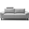 QUARTIER Sofa MOSAIK 3-Sitzer anthrazit