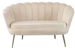 Sofa 2-Sitzer beige