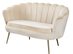 Sofa 2-Sitzer beige