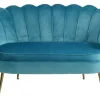 Sofa 2-Sitzer blau