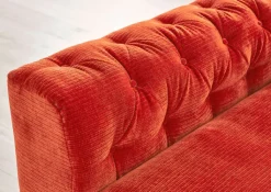 QUARTIER Sofa 2-Sitzer CLUB HOUSE 2-Sitzer aperolrot