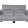 QUARTIER Sofa 3-Sitzer ROBIN hellgrau