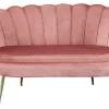 Sofa 2-Sitzer rose