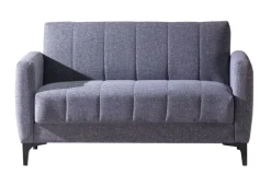 QUARTIER Sofa 2-Sitzer SEOUL grau
