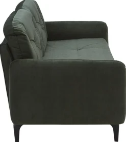 QUARTIER Sofa 3-Sitzer VENTA dunkelgrün