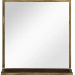 Spiegel GOLDEN BATH 62 x 66 cm Braun