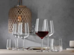 SPIEGELAU Rotweinglas STYLE 4er Set 630 ml Kristallglas