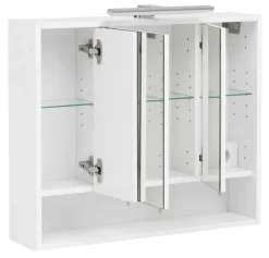Spiegelschrank KIMI 70 x 65,6 cm kreideweiß