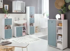 Spiegelschrank KIMI 70 x 65,6 cm kreideweiß