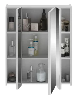 QUARTIER Spiegelschrank LINUS 60 x 70 cm weiß