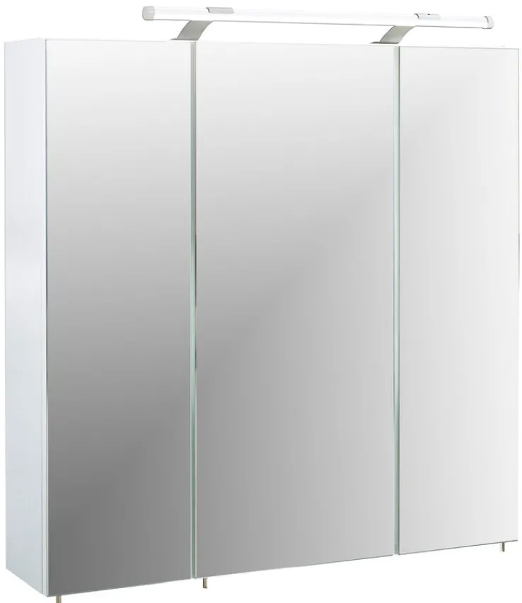 Spiegelschrank LUCA 70 x 75 cm weiß