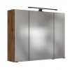 Spiegelschrank LUZERN 80 x 64 cm Wotan Eiche
