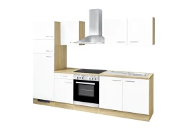 QUARTIER Spülenunterschrank LUKE Sonoma Eiche /weiß