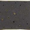 SPRÜGEL Kissenhülle HOMEY STAR 30x50 cm Grau,Goldfarbig