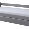 Stauraum-/Funktionsbett DAN 90 x 200 cm grau