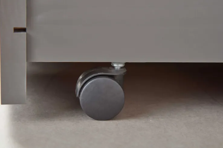 Stauraum-/Funktionsbett DAN 90 x 200 cm grau