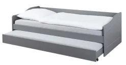 Stauraum-/Funktionsbett LORENZ 90 x 200 cm grau