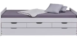 Stauraum-/Funktionsbett MARKUS 90 x 200 cm weiß
