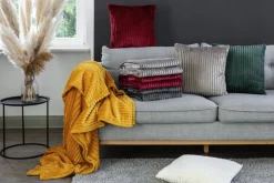 stuco Dekokissen OSLO 45 x 45 cm taupe