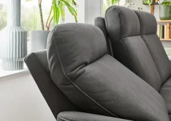 SYSTEMPOLSTER Sofa 3-Sitzer NINOVE anthrazit