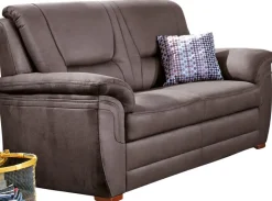 SYSTEMPOLSTER Sofa 2-Sitzer IMATRA-H nougatbraun