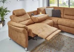 SYSTEMPOLSTER Wohnlandschaft ANDERLECHT-DK SF zimtbraun