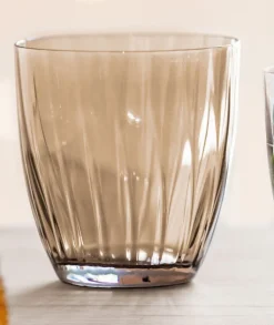 TAFELWERT Becher GIORGIA 6er Set rauchbraun