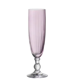 TAFELWERT Sektkelch GIORGIA 6er Set rosa