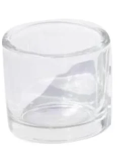 Teelichthalter 6 cm Klarglas