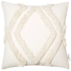 TOM TAILOR Kissenhülle T-FLUFFY R 45 x 45 cm natur