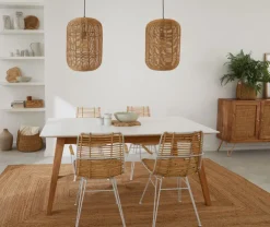 TOM TAILOR Kissenhülle T-FLUFFY R 45 x 45 cm natur